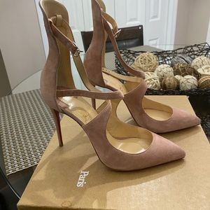 Auth Christian Louboutins Marlenarock size 38.5